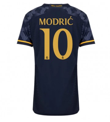 Real Madrid Luka Modric #10 Replica Away Stadium Shirt for Women 2023-24 Short Sleeve
